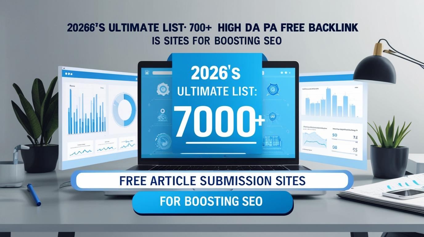 2026’s Ultimate List: 700+ High DA PA Free Article Submission Sites for Boosting SEO