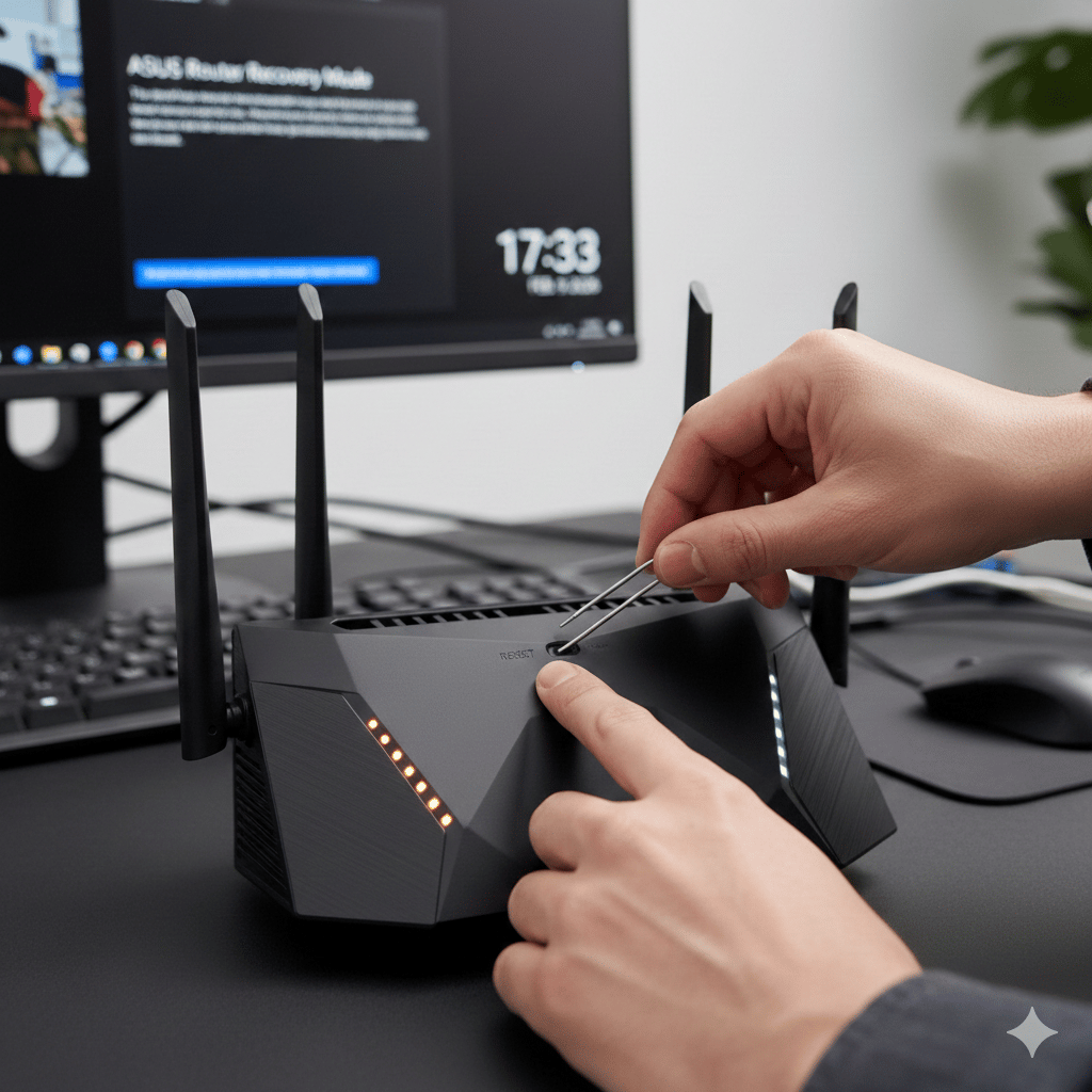 How To Reset The Asus Router?