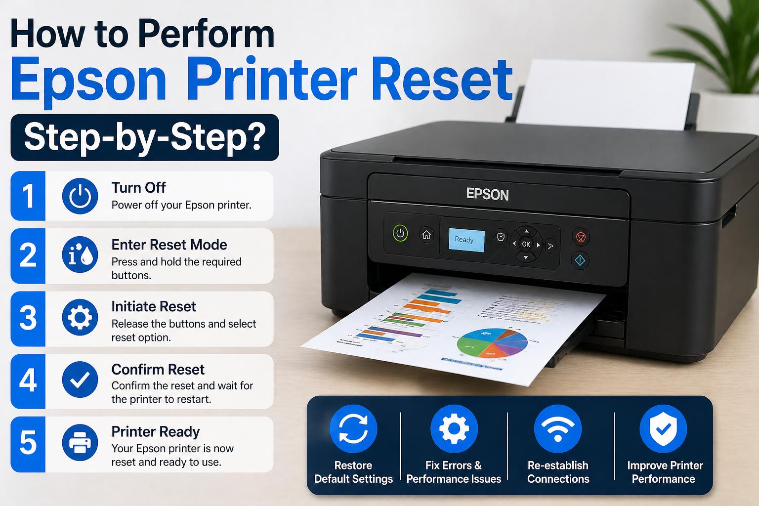 How to Perform Epson Printer Reset Step-by-Step?